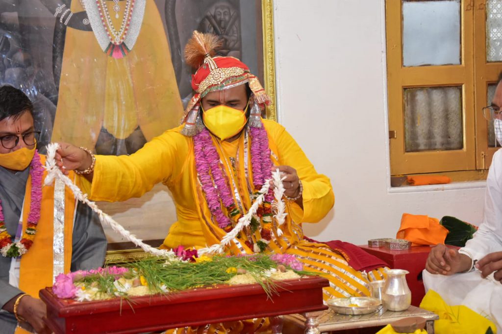श्रीजी प्रभु की हवेली में धूमधाम से मनाया गया युवराज गोस्वामी विशाल बावा का जन्मोत्सव